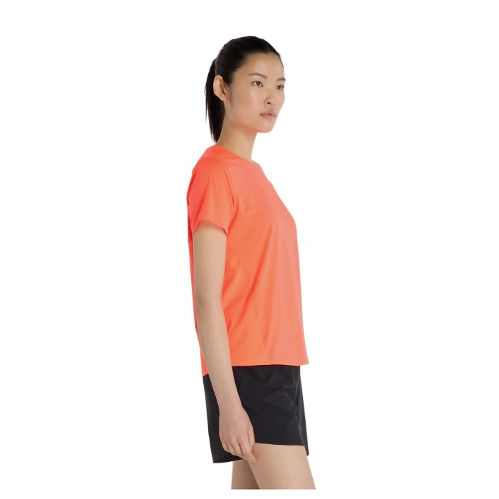 New Balance Womens Race Day T-Shirt - Urgent Red
