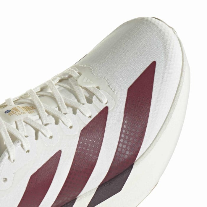 adidas Adizero Evo SL Woven - Womens Running Shoes - Off White/Shadow Red/Collegiate Green - image 7