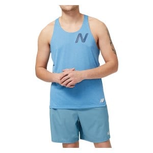 New Balance Graphic Impact Mens Running Tank Top