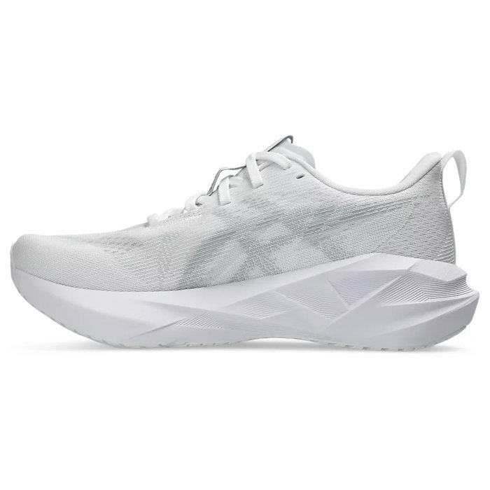 Asics NovaBlast 5 - Womens Running Shoes - White/Piedmont Grey