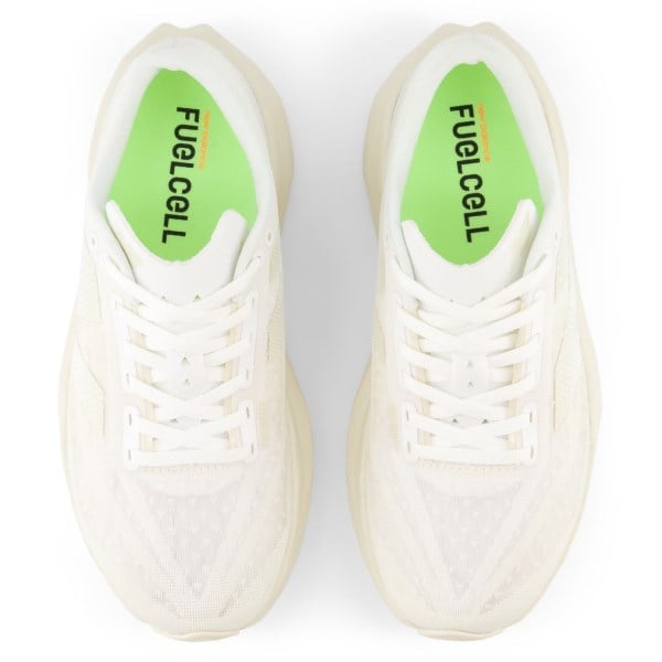 New Balance FuelCell Rebel v4 - Womens Running Shoes - White/Linen/Sea Salt