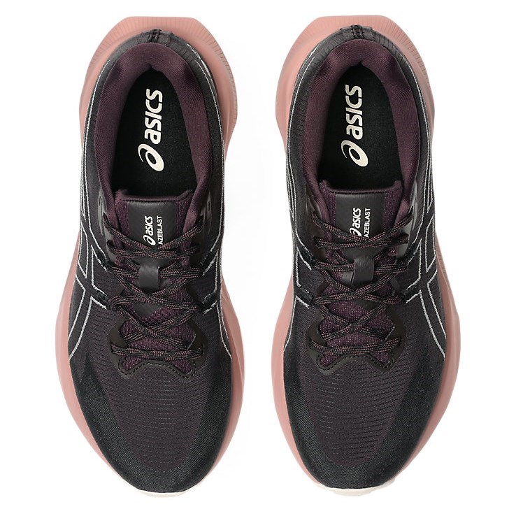 Asics Blazeblast - Womens Trail Running Shoes - Dark Aubergine/Rose Dust - image 3