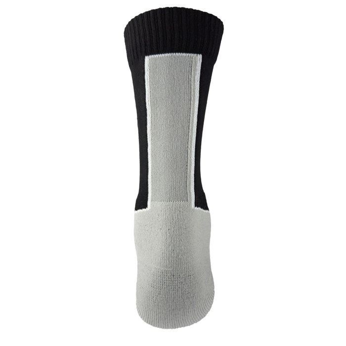 1000 Mile Run Crew 25 Repreve Womens Running Socks -  Twin Pack - Black/Grey