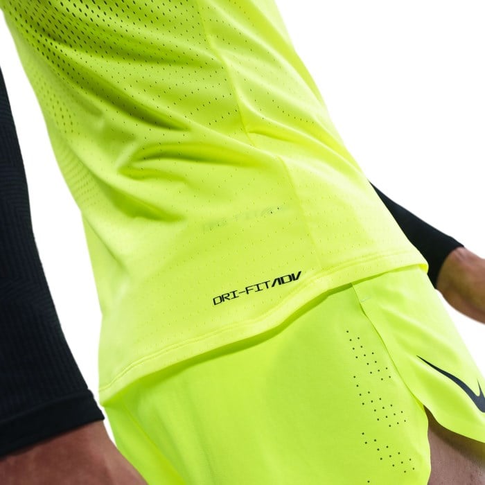 Nike Aeroswift Dri-Fit ADV Mens Running Singlet - Volt/Black
