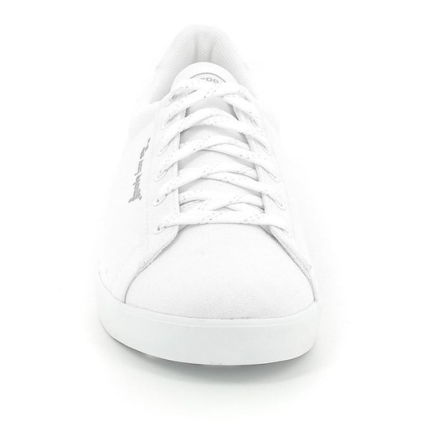 Le Coq Sportif Agate Lo Canvas - Womens Sneakers - Optical White/Old Silver