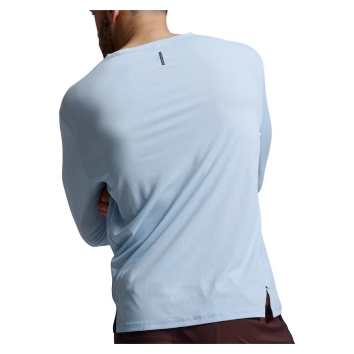 2XU Mens Aero Trail Long Sleeve Top - Bay/Black Reflective - image 2