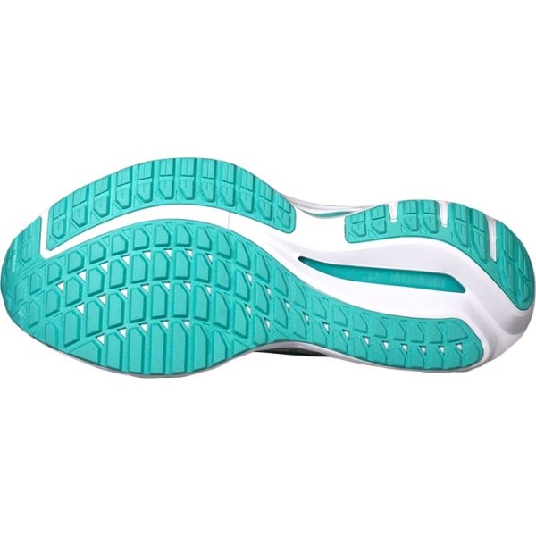 Mizuno Wave Inspire 20 - Womens Running Shoes - Eggshell/White/Blue Turquoise