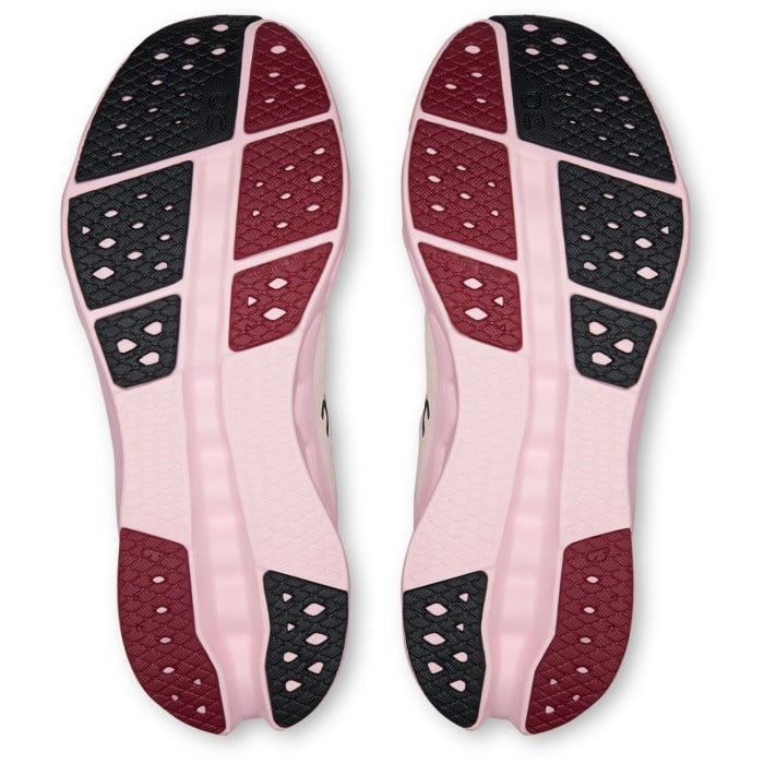 On Cloudsurfer 2 - Womens Running Shoes - Ivory/Peony