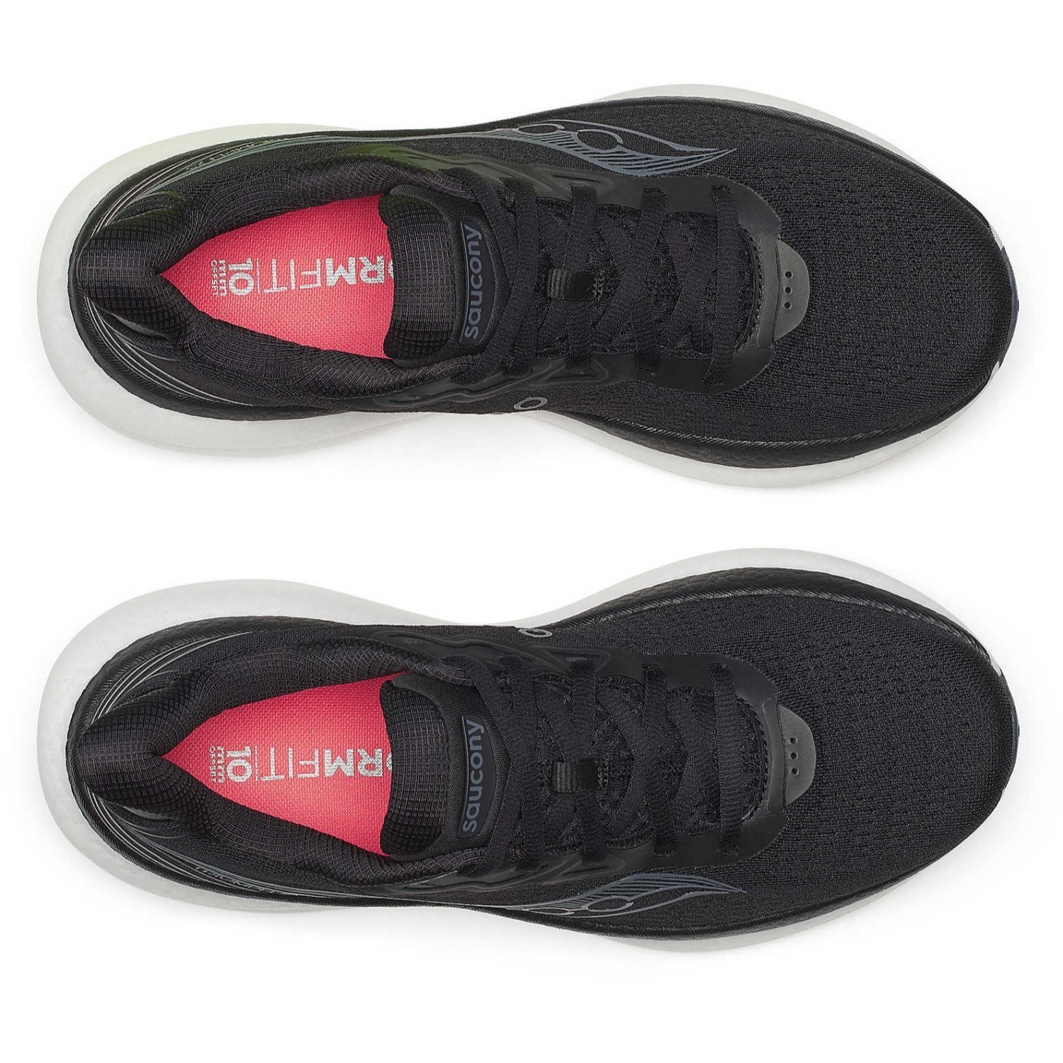 Saucony Triumph 23 - Womens Running Shoes - Black/White