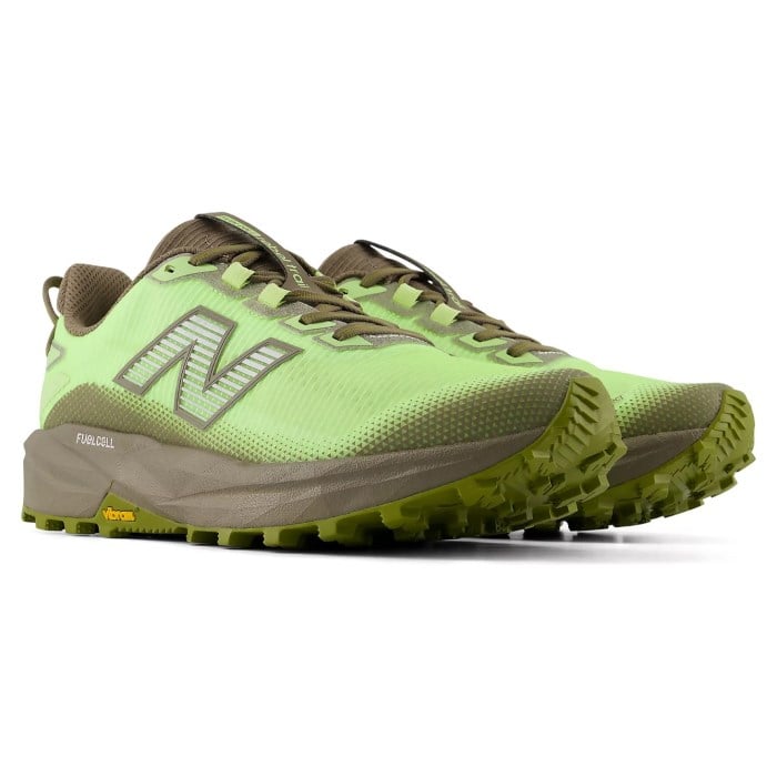 New Balance FuelCell Rebel Trail - Mens Trail Running Shoes - Afterglow/Thunder Brown