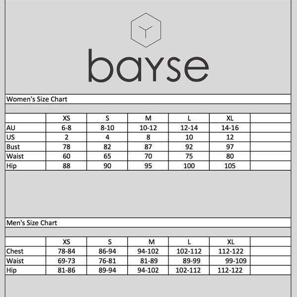 View size chart