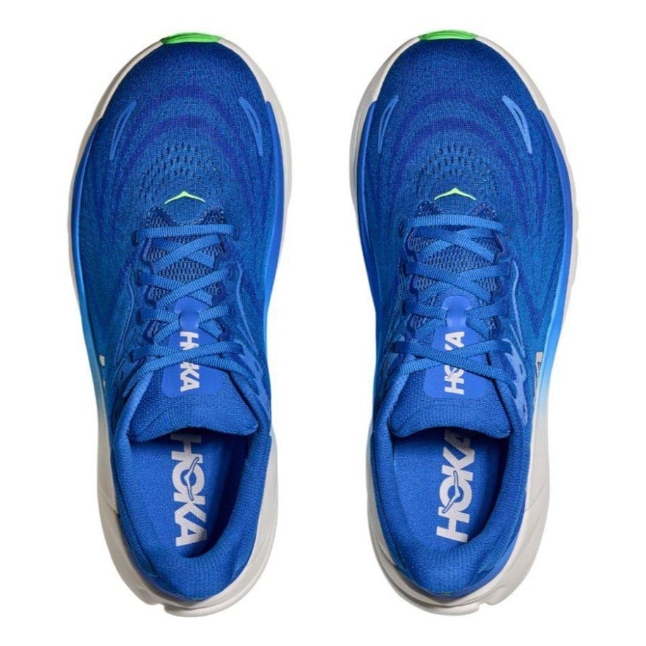 Hoka Arahi 8 - Mens Running Shoes - Cobalt Blue/Neon Green