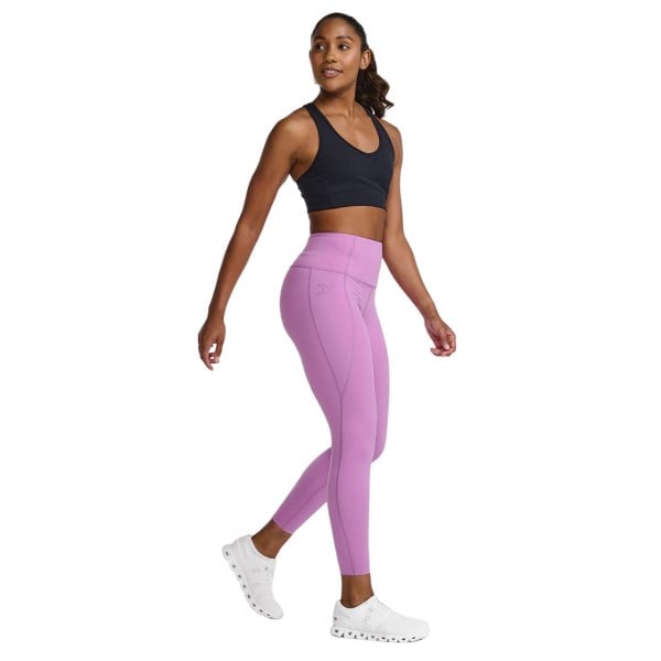 2XU Form Hi-Rise Womens Compression Tights - Mauve/Mauve