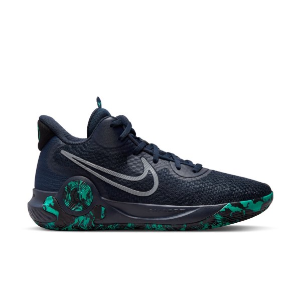 Nike KD Trey 5 IX - Mens Basketball Shoes - Obsidian/Cool Grey/Black/Clear Emerald