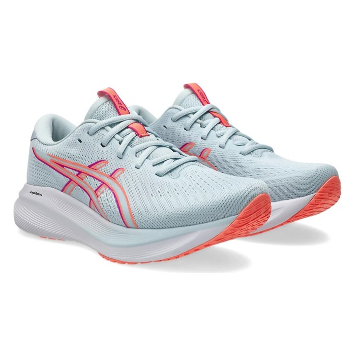 Asics Gel Excite 11 - Womens Running Shoes - Cool Grey/Sun Coral