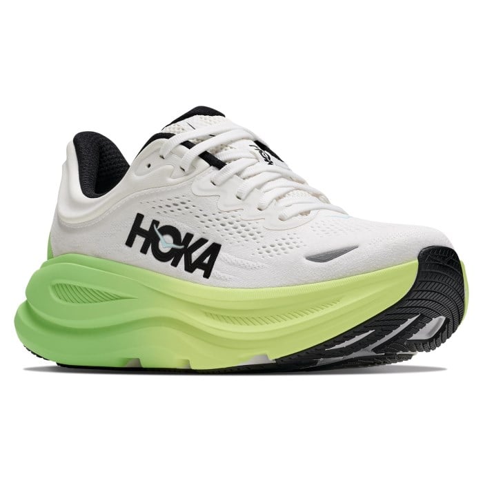 Hoka Bondi 9 - Womens Running Shoes - White/Tart/Apple - image 4