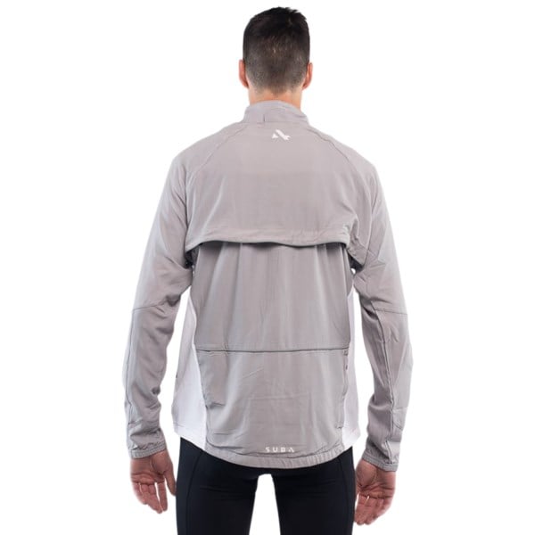 Sub4 Mens Convertible Jacket Vest - Grey