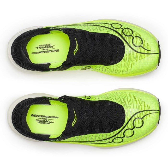 Saucony Endorphin Elite 2 - Unisex Racing Shoes - Citron/Black