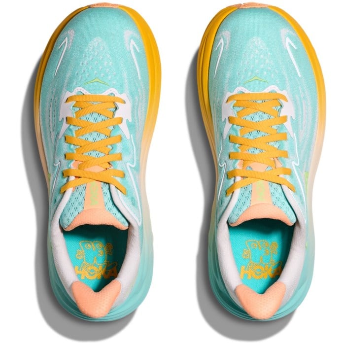 Hoka Clifton 10 - Womens Running Shoes - Blue Spark/White