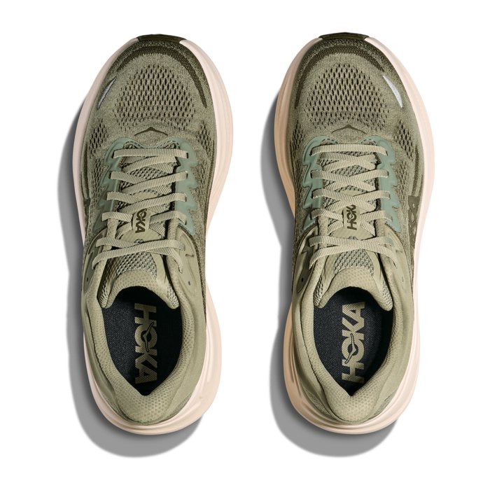 Hoka Bondi 9 - Mens Running Shoes - Sea Moss/Eucalyptus