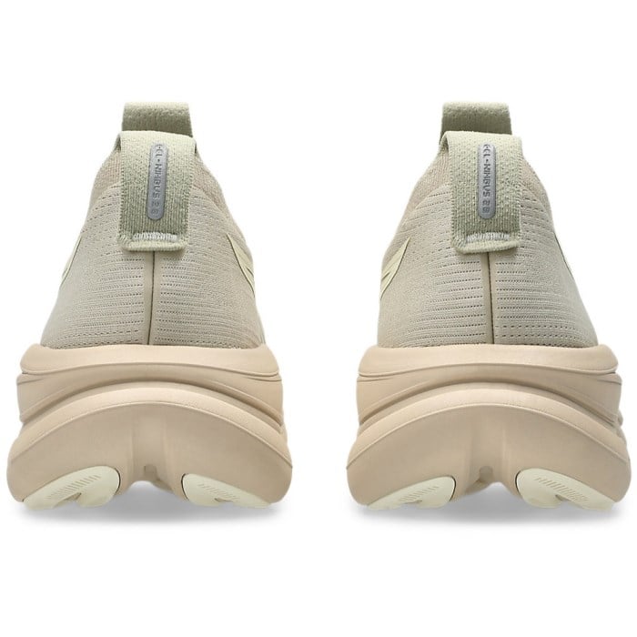 Asics Gel Nimbus 28 - Mens Running Shoes - Feather Grey/Cream