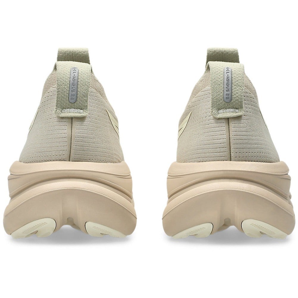 Asics Gel Nimbus 28 - Mens Running Shoes - Feather Grey/Cream