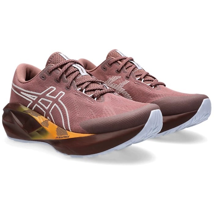 Asics Novablast 5 TR - Womens Running Shoes - Nature Bathing/Rubble Red