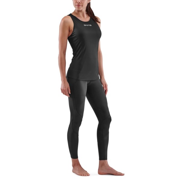Skins Series-3 Womens Training Tank Top - Black