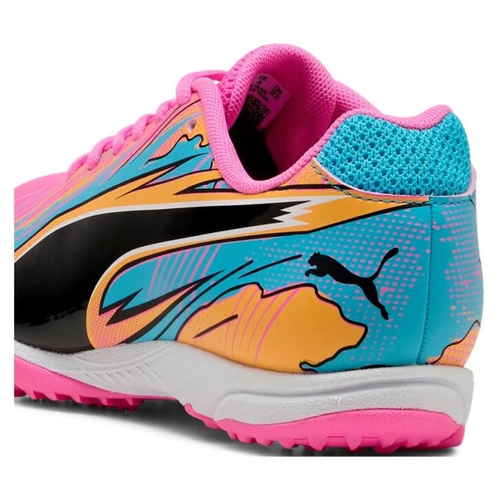 Puma evoSpeed Haraka Jr Spikeless - Kids Track and Field Shoes - Poison Pink/Bright Aqua/Sun Stream - image 5