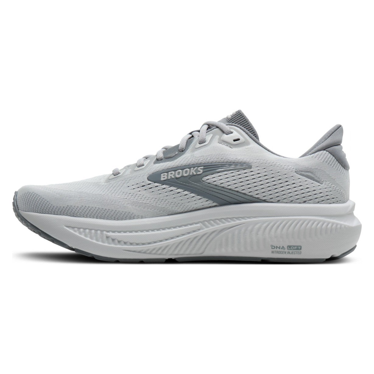 Brooks Ghost 18 - Mens Running Shoes - Primer Grey/Oyster Mushroom - image 2