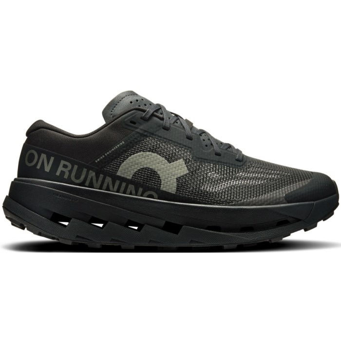 On Cloudultra 3 - Mens Trail Running Shoes - Black/Black