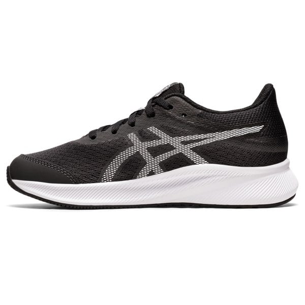Asics Patriot 13 GS - Kids Running Shoes - Graphite Grey/White