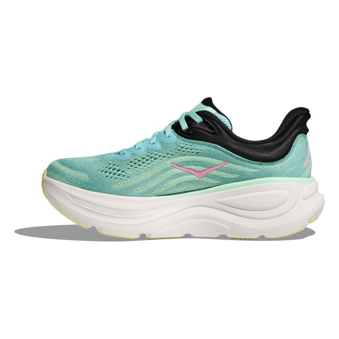 Hoka Bondi 9 - Womens Running Shoes - Blue Spark/Mint Fluorite