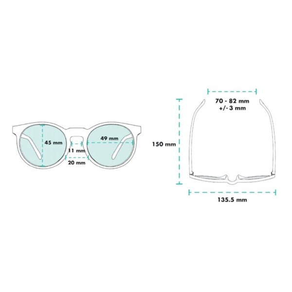 Goodr Circle Gs Polarised Sports Sunglasses - Fade-er-ade Shades