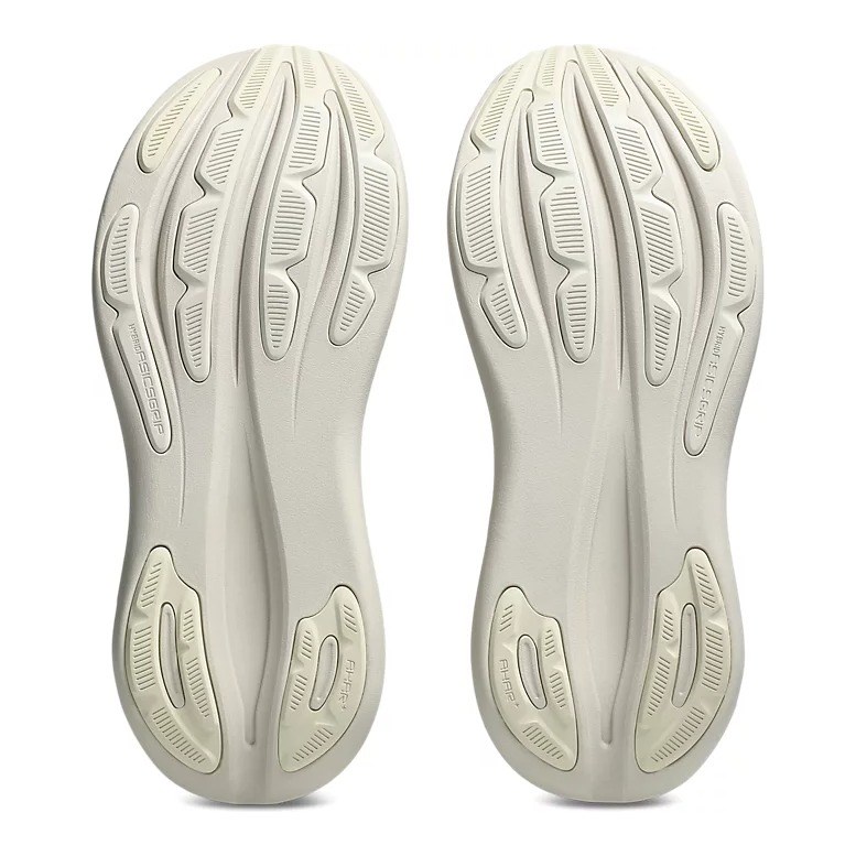 Asics Gel Nimbus 28 - Womens Running Shoes - Soft Oat/Cream - image 4