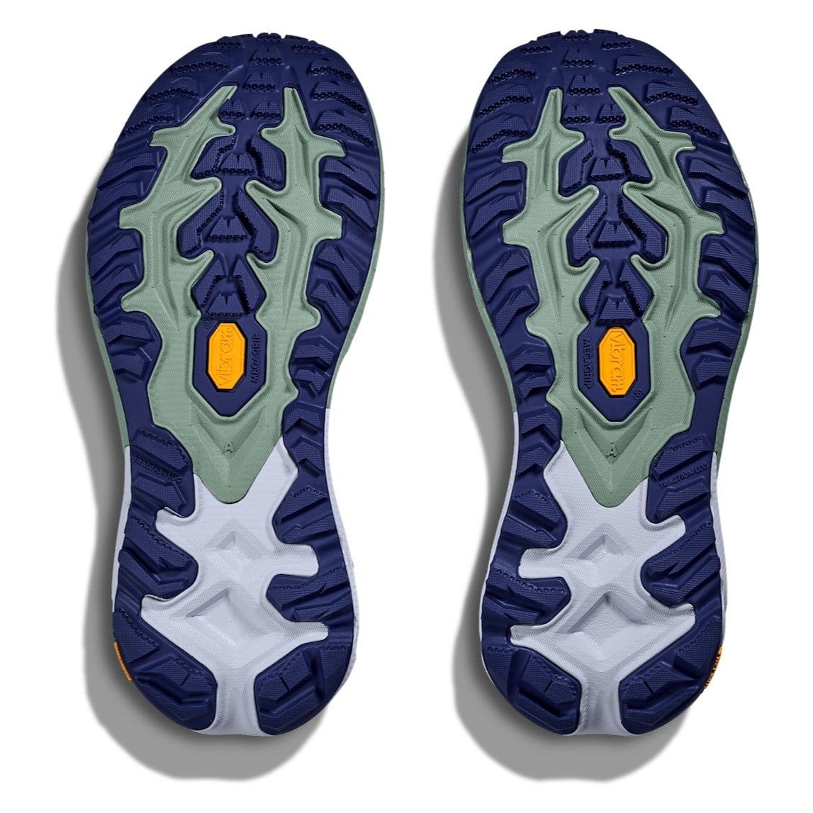 Hoka Mafate 5 - Womens Trail Running Shoes - Ambient Blue/Rosemary