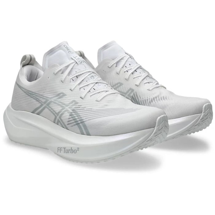 Asics MegaBlast - Unisex Running Shoes - White/Piedmont Grey