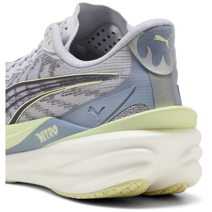 Puma Deviate Nitro 4 - Womens Running Shoes - Vibrant Silver/Apple Spritz