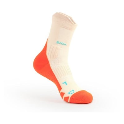 S/Co. Crew Unisex Running Socks - Citrus Cream