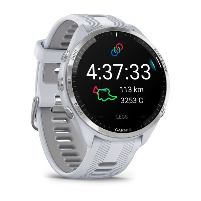Garmin Forerunner 965 - Premium GPS Running Smart Watch - Whitestone - image 3