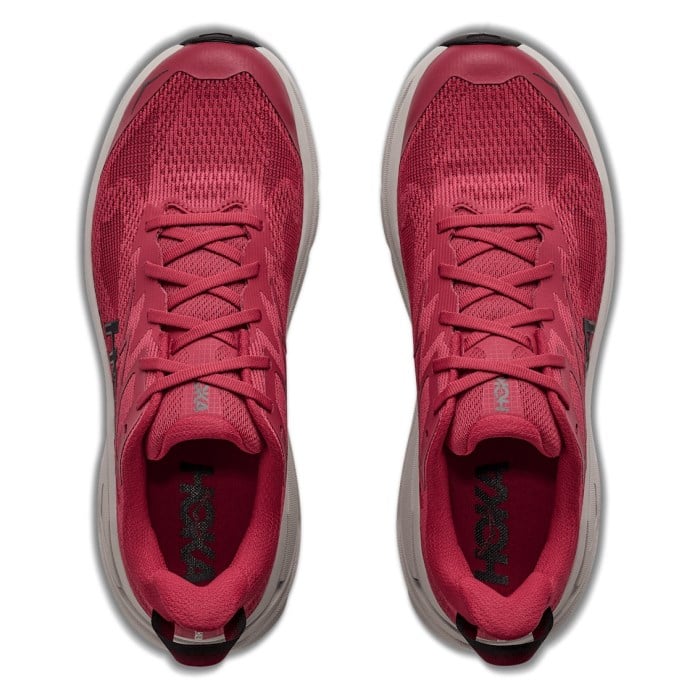 Hoka Challenger 8 - Mens Trail Running Shoes - Red Agate/River Rock Grey - image 3