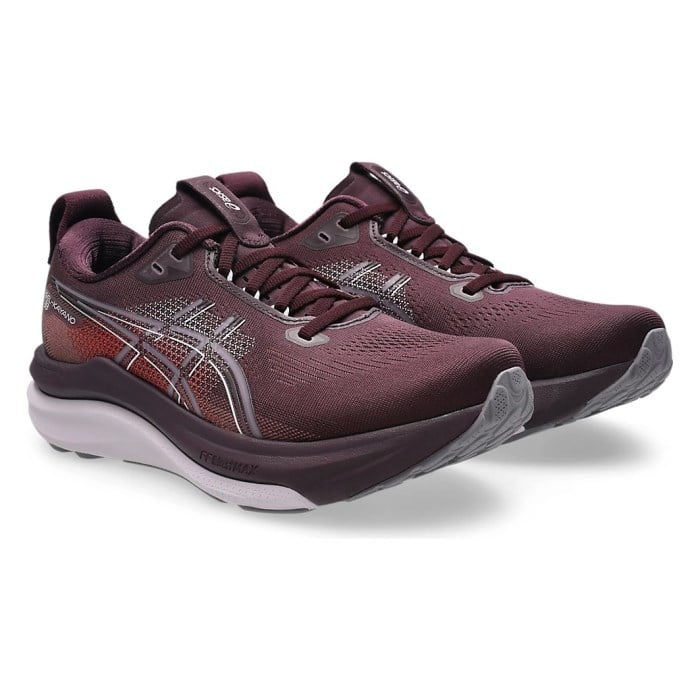 Asics Gel Kayano 33 - Womens Running Shoes - Dark Aubergine/Dahlia - image 2