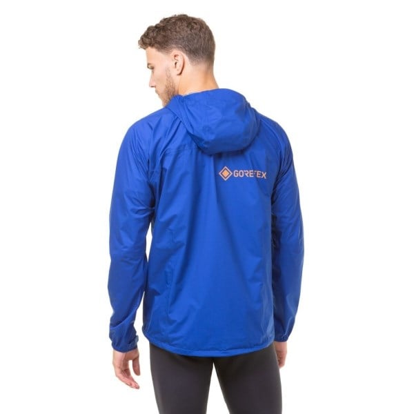 Ronhill Tech Gore-Tex Mercurial Mens Waterproof Running Jacket - Cobalt/Copper