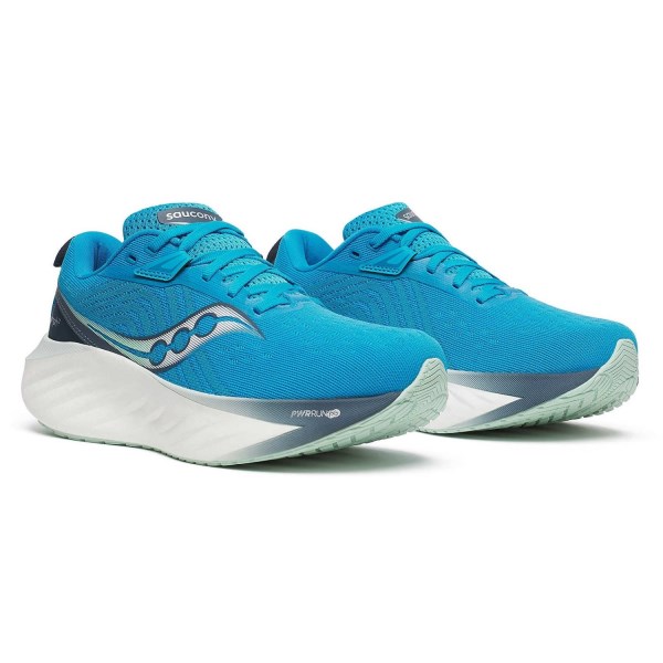 Saucony Triumph 22 - Womens Running Shoes - ViziBlue/Dusk