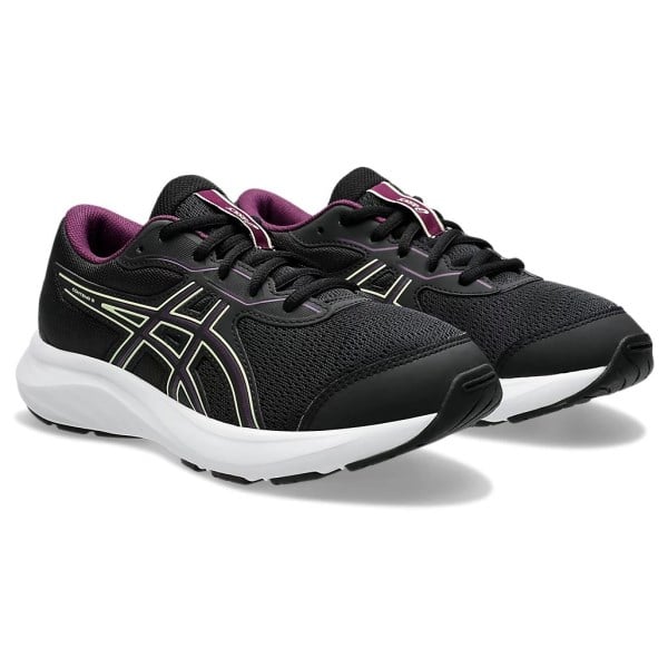 Asics Contend 9 GS - Kids Running Shoes - Black/Deep Mauve