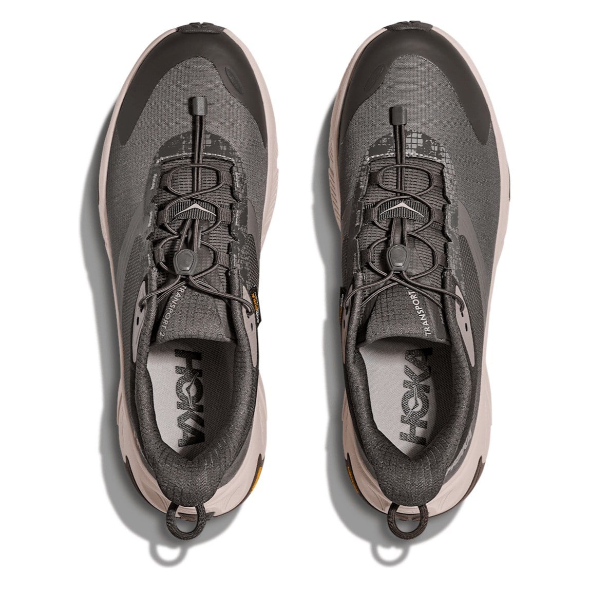 Hoka Transport 2 - Mens Walking Shoes - Gravel/Stucco