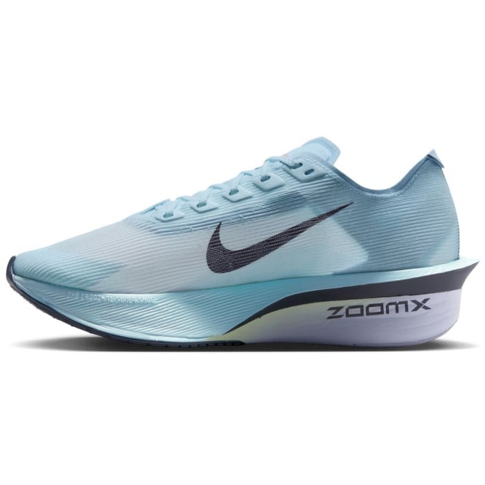 Nike ZoomX Vaporfly 4 - Womens Racing Shoes - Glacier Blue/Gridiron/Blue Tint