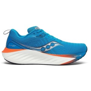 Saucony Triumph 22 - Mens Running Shoes - VIziBlue/Pepper
