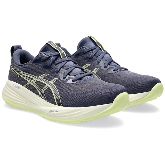 Asics Gel Cumulus 27 - Mens Running Shoes - Indigo Fog/Lucid Yellow