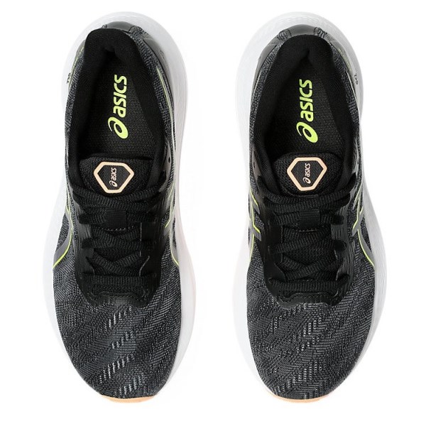 Asics GT-2000 12 GS - Kids Running Shoes - Black/Safety Yellow